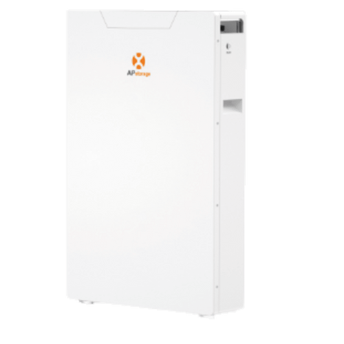 Battery from AP Systems 51.2V APbattery51.2V/10.24kWh with 10.24KWH capacity