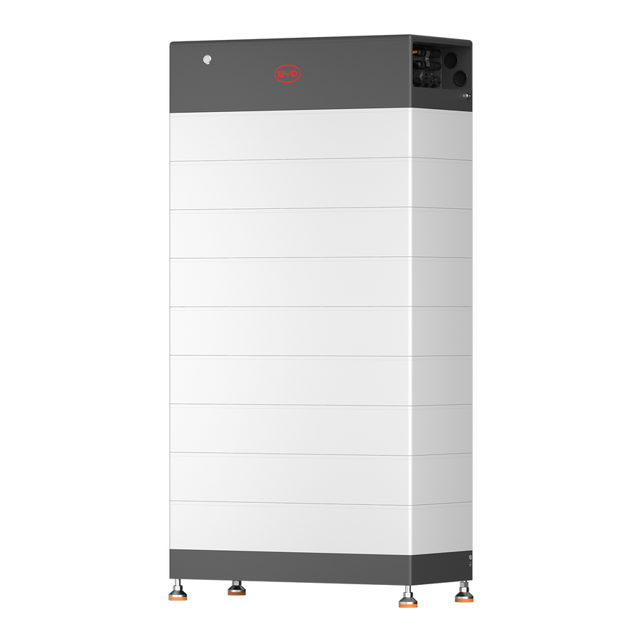 BYD Battery-Box HVB (23,7 KWh) Thuisbatterij 24 kWh Energieopslag