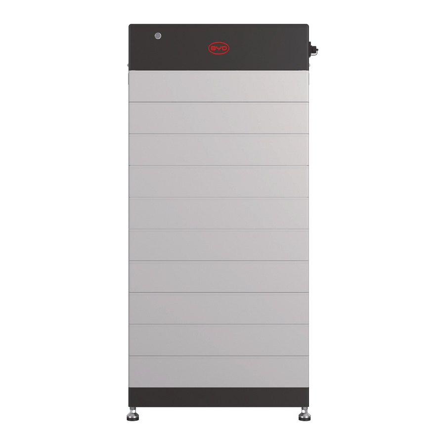 BYD Battery-Box HVB (29,69 KWh) Thuisbatterij 30 kWh Energieopslag