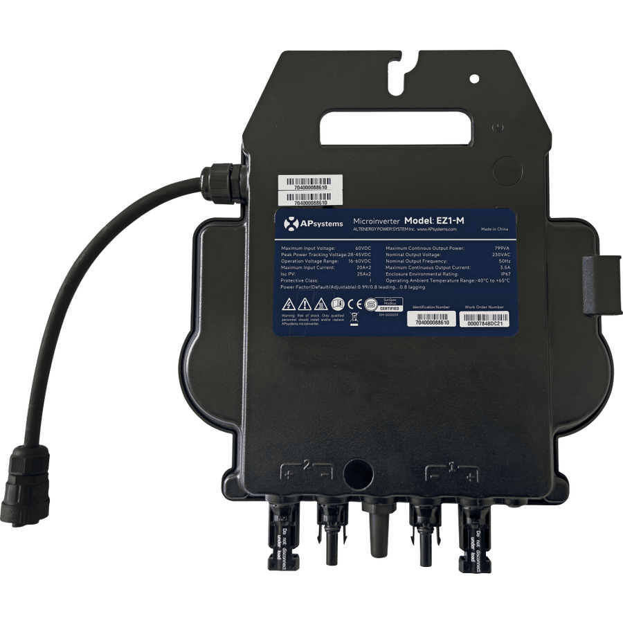 Wechselrichter from AP Systems EZ1-M Micro Inverter 799W with 0.3KW DC and MPPT