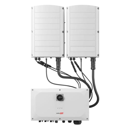Wechselrichter from SolarEdge SE50K-RW00IBNM4 + 2 SESUK-RW00INNN4 with 112.5KW DC and 4 MPPT