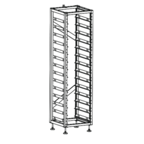 Deye BOS-A Battery Stand (14 Shelves) - Wholesale | SolarTraders