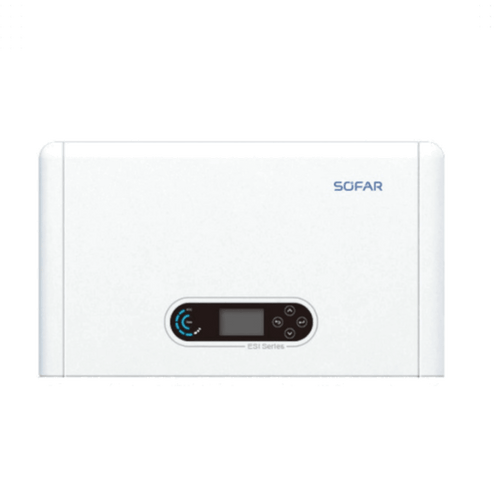 Wechselrichter from Sofar Solar ESI 4.6K-S1 with 6.9KW DC and 2 MPPT