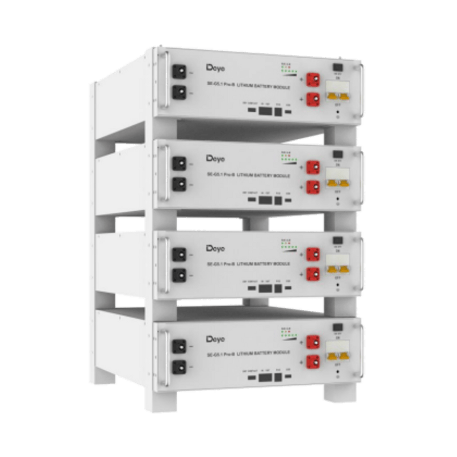 Battery from Deye 51.2V SE-G5.1 Pro-B with 5.12KWH capacity